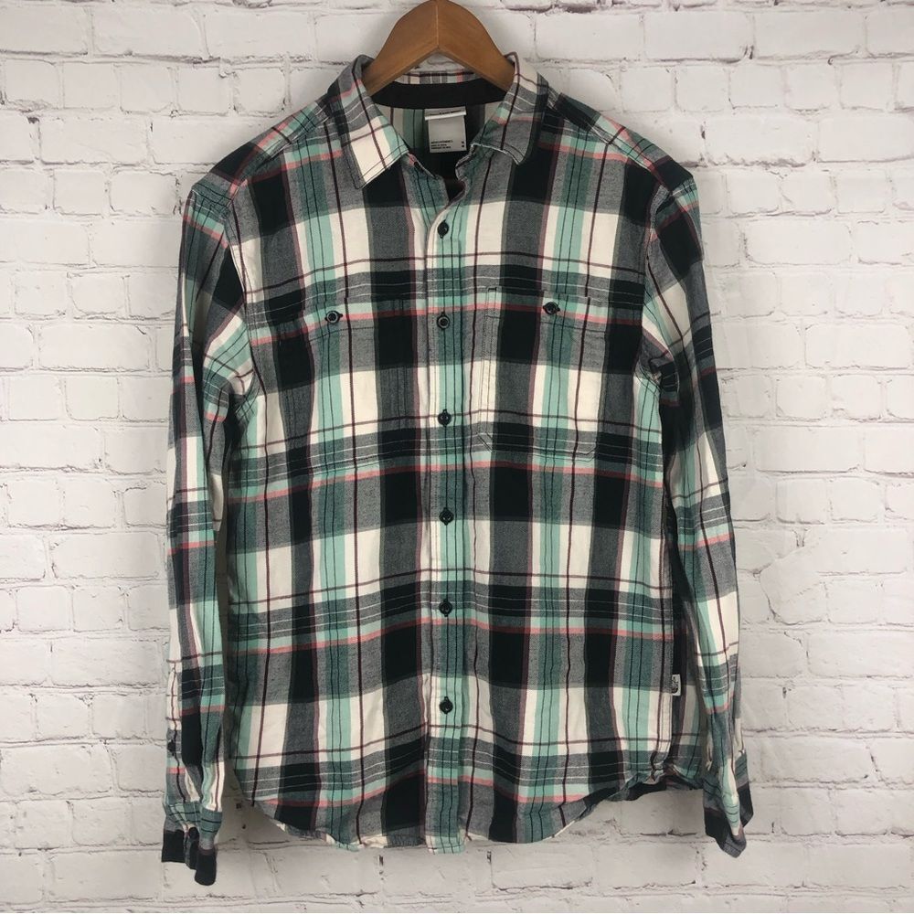 The North Face Arroyo Plaid Button Up Men's Sz Medium